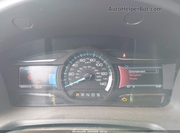 2FMGK5D81GBA09719 2016 FORD FLEX Белый Вид задних сидений