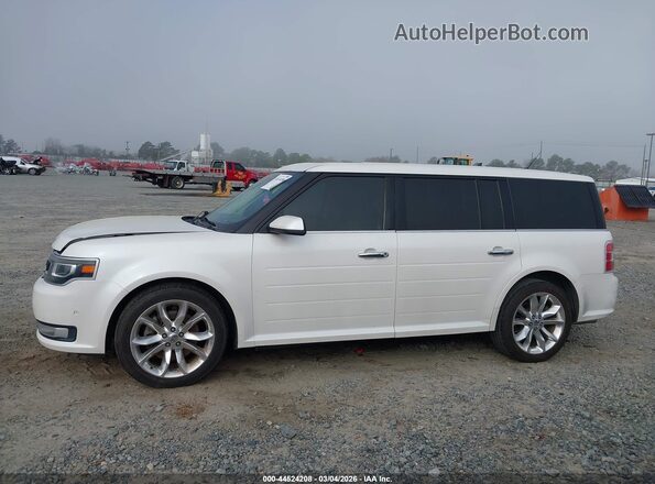 2FMGK5D81GBA09719 2016 FORD FLEX Белый Панорамный вид салона 360°