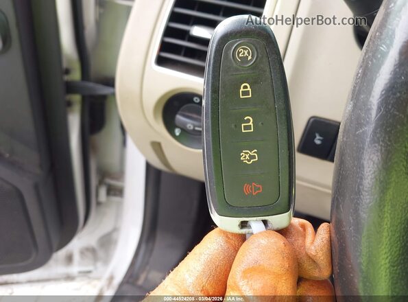 2FMGK5D81GBA09719 2016 FORD FLEX Белый Вид панели приборов