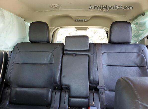 2FMGK5D83KBA03820 2019 FORD FLEX Silver Widok tylnych siedzeń