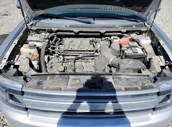 2FMGK5D83KBA03820 2019 FORD FLEX Silver Widok komory silnika