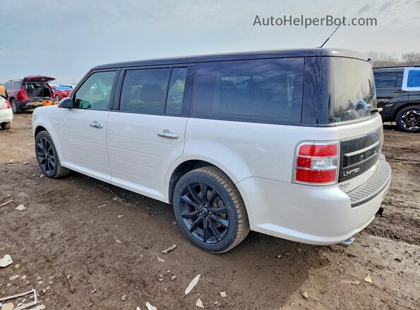 2FMGK5D85JBA14770 2018 FORD FLEX Белый Задняя левая четверть