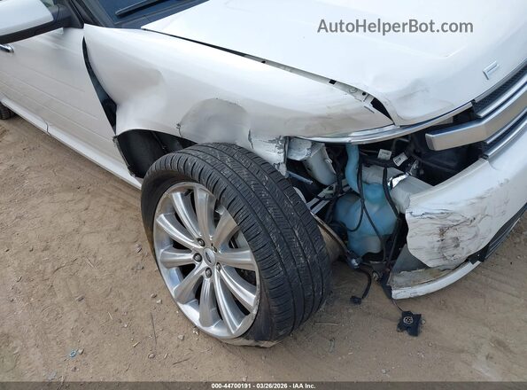 2FMGK5D86JBA05544 2018 FORD FLEX Белый Вид спереди
