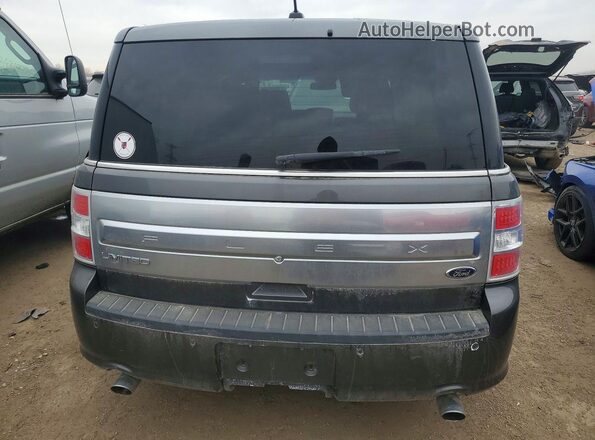 2FMGK5D87KBA14545 2019 FORD FLEX Черный Вид сзади