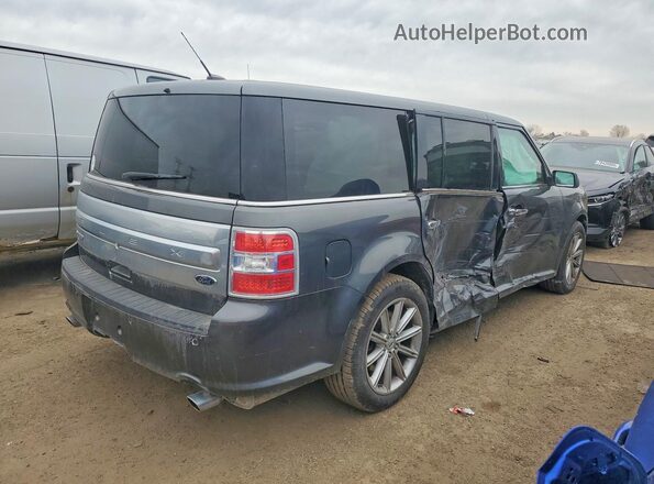 2FMGK5D87KBA14545 2019 FORD FLEX Черный Задняя правая четверть