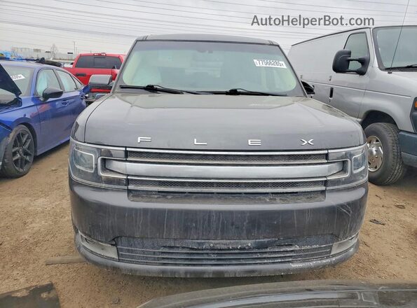 2FMGK5D87KBA14545 2019 FORD FLEX Черный Вид спереди