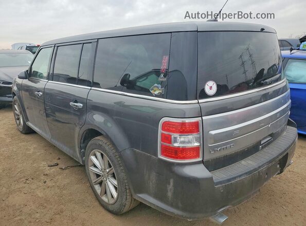 2FMGK5D87KBA14545 2019 FORD FLEX Черный Задняя левая четверть