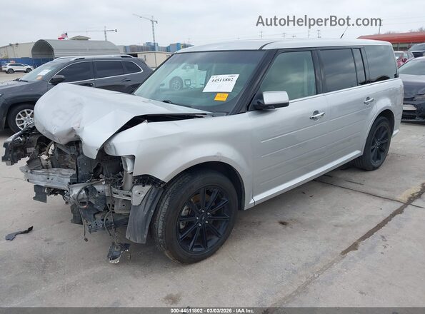 2FMGK5D89HBA09680 2017 FORD FLEX Silver Przód lewy