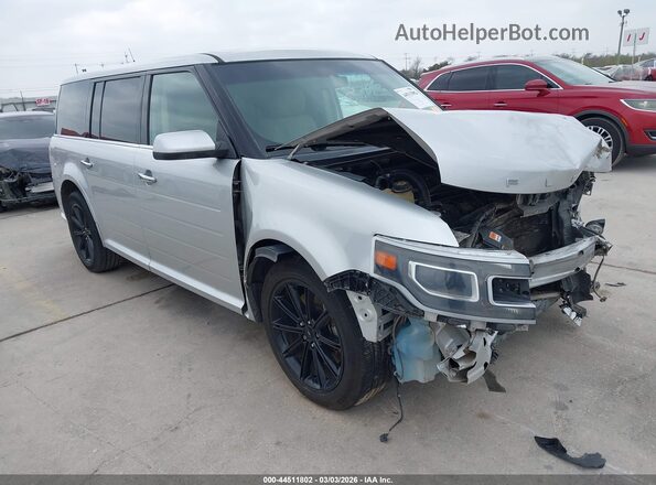 2FMGK5D89HBA09680 2017 FORD FLEX Silver Przód prawy