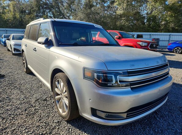 2FMGK5D8XGBA11341 2016 FORD FLEX Серебряный Передняя правая четверть