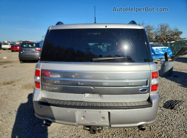 2FMGK5D8XGBA11341 2016 FORD FLEX Серебряный Вид сзади