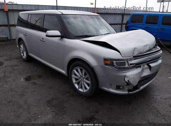 2FMGK5D8XKBA30349 2019 FORD FLEX Серебряный Передняя правая четверть
