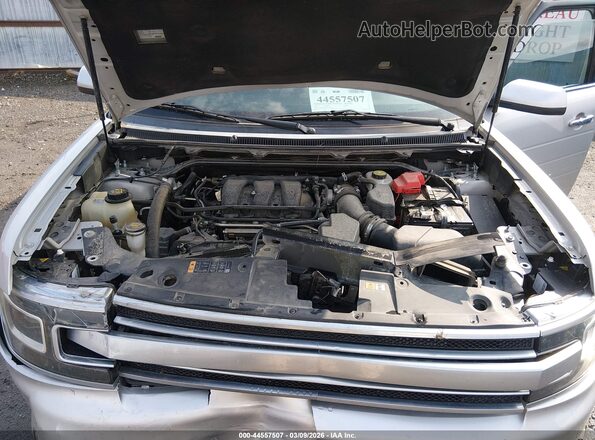 2FMGK5D8XKBA30349 2019 FORD FLEX Серебряный Вид сзади