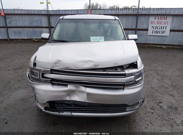 2FMGK5D8XKBA30349 2019 FORD FLEX Серебряный Вид щитка приборов