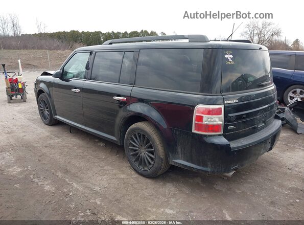 2FMHK6C80HBA05965 2017 FORD FLEX Черный Задняя левая четверть