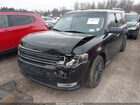 2017 Ford Flex Sel Черный vin: 2FMHK6C80HBA05965