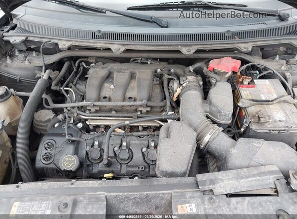 2FMHK6C80HBA05965 2017 FORD FLEX Черный Вид сзади