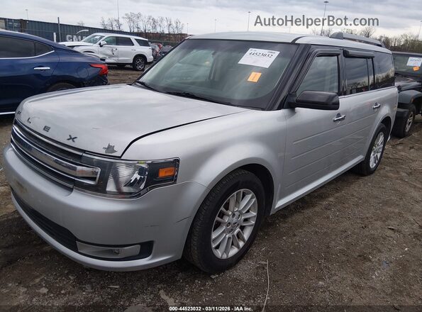 2FMHK6C81HBA09572 2017 FORD FLEX Серебряный Передняя левая четверть