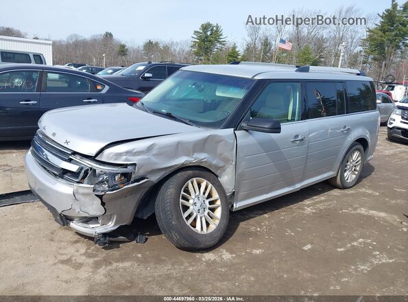 2FMHK6C81KBA22801 2019 FORD FLEX Серебряный Передняя левая четверть