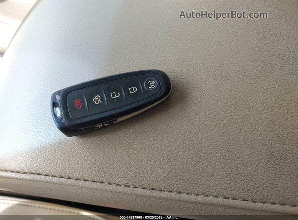 2FMHK6C81KBA22801 2019 FORD FLEX Серебряный Вид панели приборов