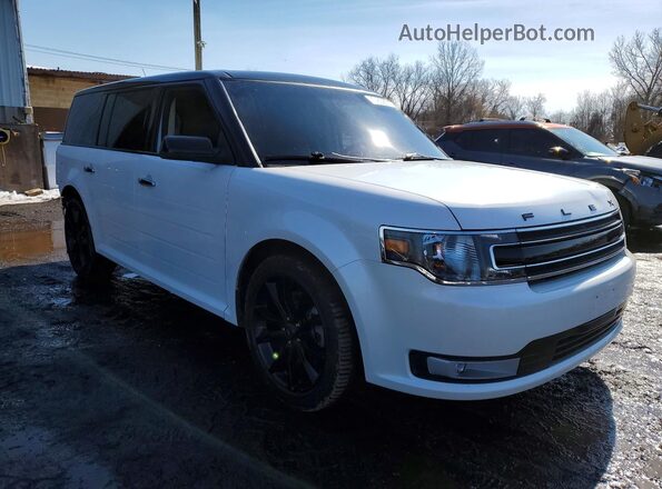 2FMHK6C82KBA22063 2019 FORD FLEX White Przód prawy