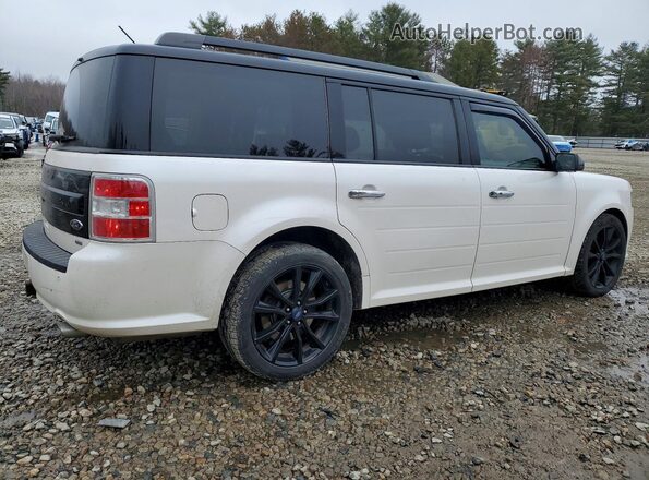 2FMHK6C84HBA01899 2017 FORD FLEX Белый Задняя правая четверть