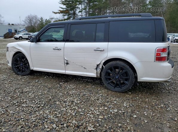 2FMHK6C84HBA01899 2017 FORD FLEX Белый Задняя левая четверть
