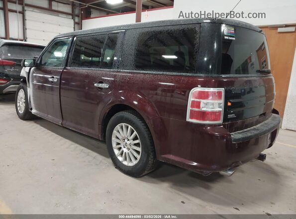 2FMHK6C85KBA24969 2019 FORD FLEX Burgundy Tył lewy