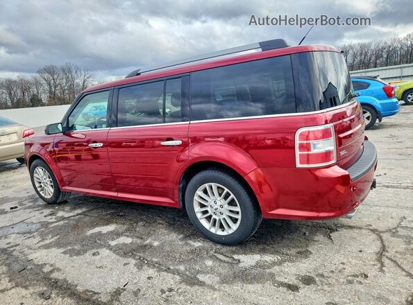 2FMHK6C87GBA12457 2016 FORD FLEX Красный Задняя левая четверть