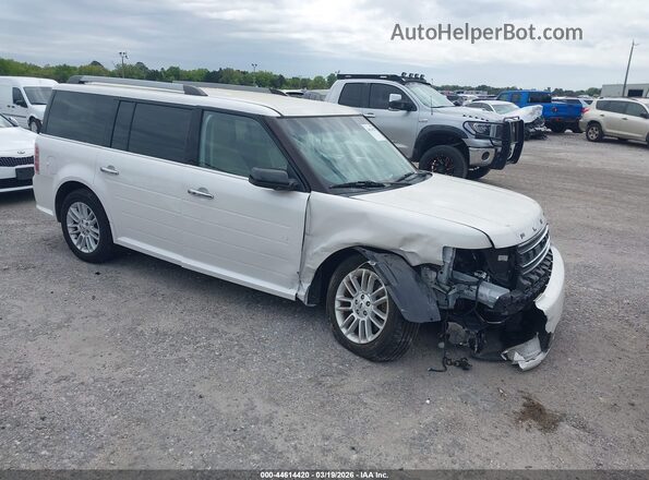 2FMHK6C88GBA04772 2016 FORD FLEX Белый Передняя правая четверть