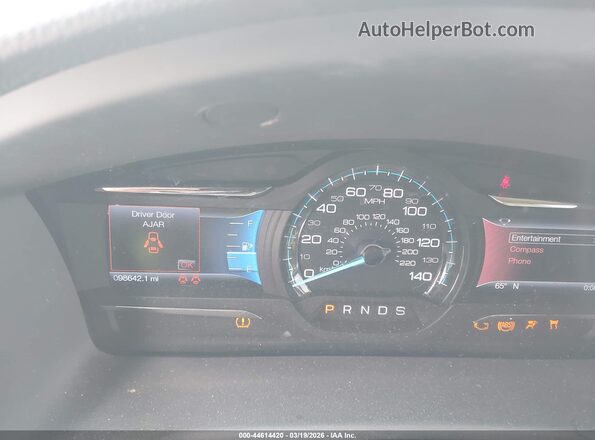 2FMHK6C88GBA04772 2016 FORD FLEX Белый Вид задних сидений