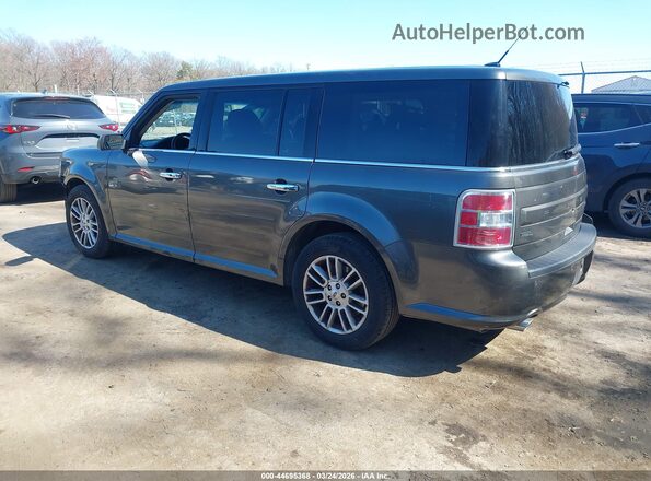 2FMHK6C89KBA25574 2019 FORD FLEX Gray Tył lewy