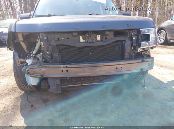 2FMHK6C89KBA25574 2019 FORD FLEX Gray Widok z przodu