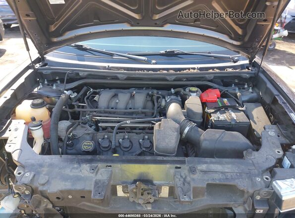 2FMHK6C89KBA25574 2019 FORD FLEX Gray Widok z tyłu