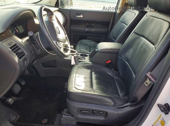 2FMHK6C8XKBA01056 2019 FORD FLEX Белый Вид салона спереди