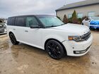 2016 Ford Flex Limited White vin: 2FMHK6D83GBA08209