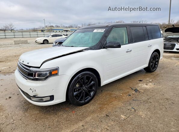 2FMHK6D83GBA08209 2016 FORD FLEX White Przód lewy