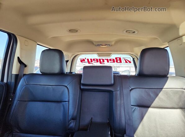 2FMHK6D83KBA23396 2019 FORD FLEX Серебряный Вид задних сидений