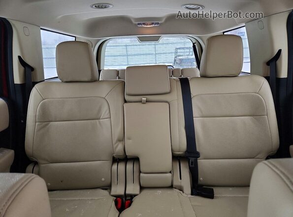 2FMHK6D84KBA24508 2019 FORD FLEX Red Vista de los asientos traseros