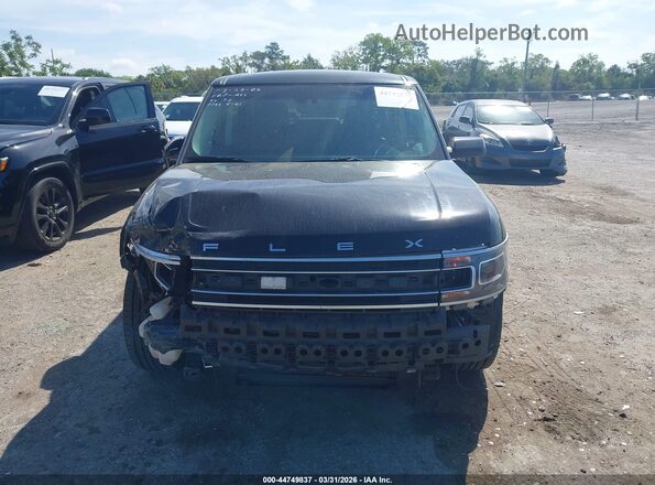 2FMHK6D86KBA06205 2019 FORD FLEX Черный Вид щитка приборов