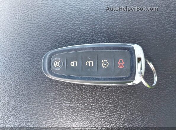 2FMHK6D86KBA06205 2019 FORD FLEX Черный Вид панели приборов