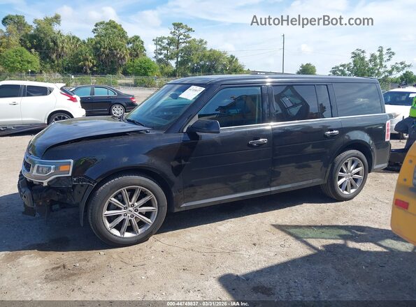 2FMHK6D86KBA06205 2019 FORD FLEX Черный Панорамный вид салона 360°