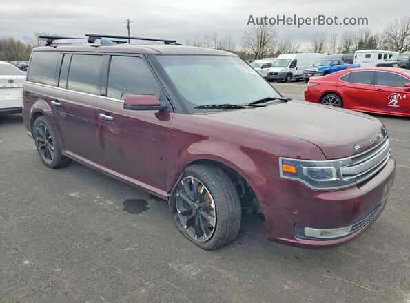 2FMHK6DT1JBA02579 2018 FORD FLEX Черный Передняя правая четверть