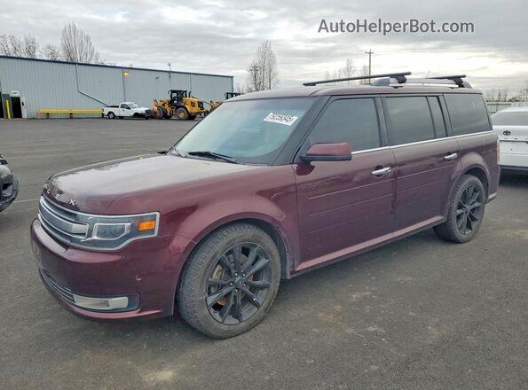 2FMHK6DT1JBA02579 2018 FORD FLEX Черный Передняя левая четверть