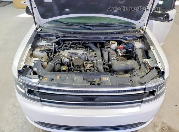 2FMHK6DT2JBA19620 2018 FORD FLEX Белый Вид подкапотного пространства