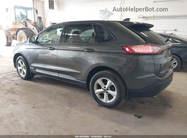 2FMPK3G90HBC16161 2017 FORD EDGE Gray Tył lewy