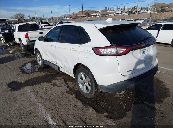 2FMPK3G91JBC07118 2018 FORD EDGE White Задня ліва чверть