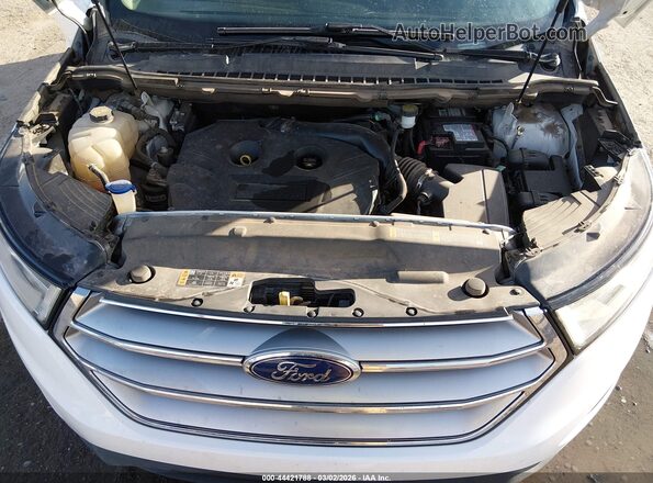 2FMPK3G91JBC07118 2018 FORD EDGE White Вид ззаду