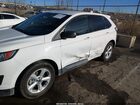 2018 Ford Edge Se White vin: 2FMPK3G91JBC07118