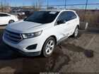 2018 Ford Edge Se White vin: 2FMPK3G91JBC07118